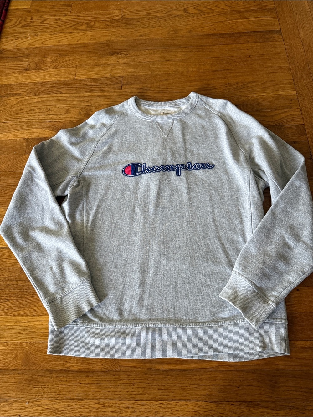 Vintage Champion Men’s Crewneck Sweatshirt Inverted Logo